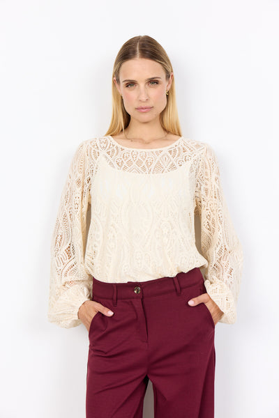 SC-VAHIDA 2 Blouse Crème