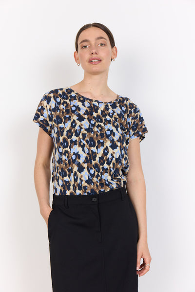 SC-FELICITY AOP 515 T-shirt Lichtblauw