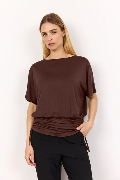 SC-MARICA 335 T-shirt Donkerbruin