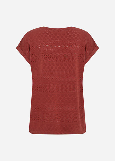 SC-SATINE 2 T-shirt Roestrode