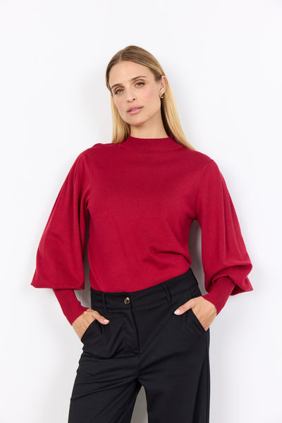 SC-DOLLIE 666 Trui Donkerrood