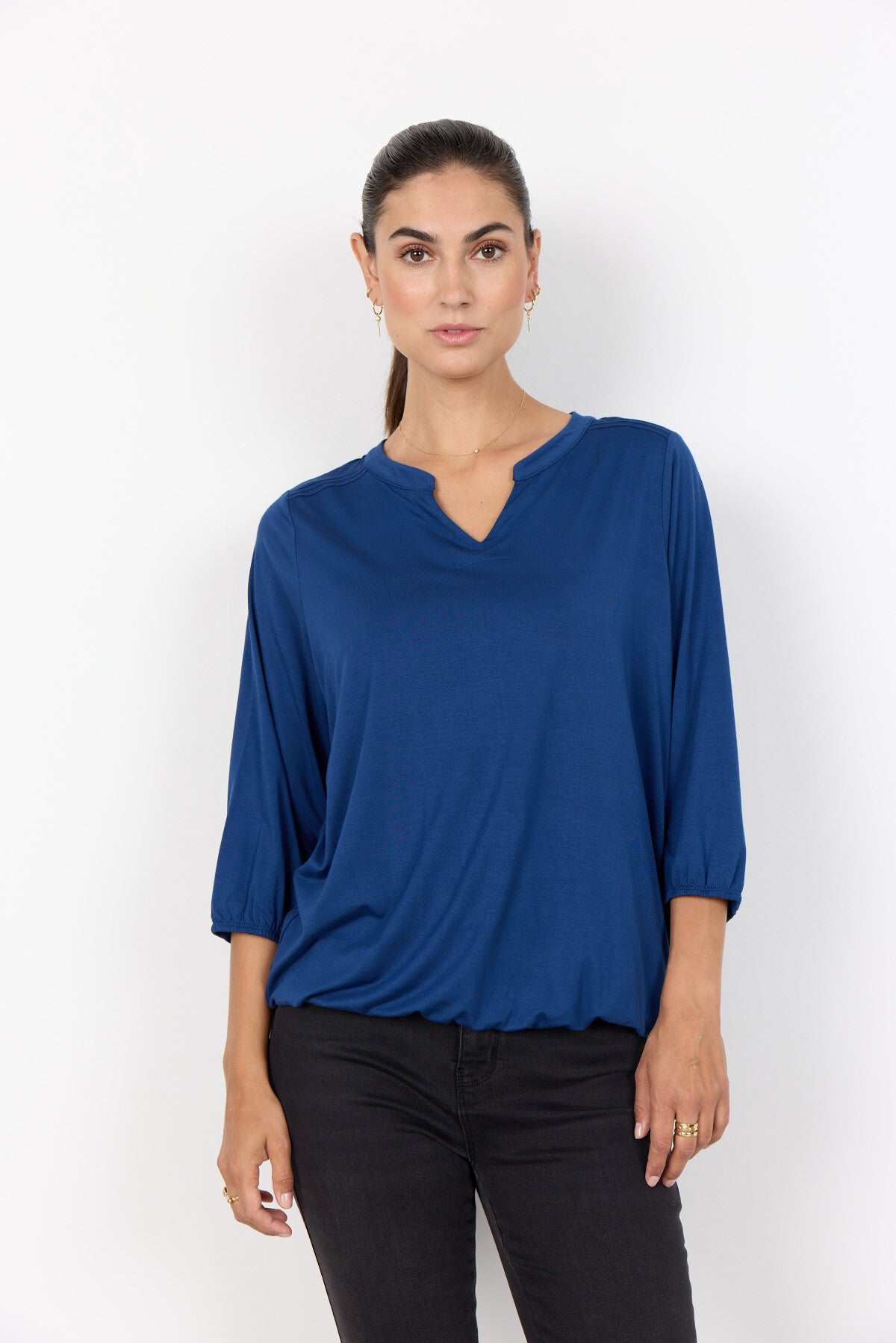 SC-MARICA 338 Blouse Donkerblauw