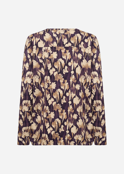 SC-FELICITY AOP 525 Blouse Paars