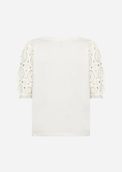 SC-SHENA 2 T-shirt Gebroken wit