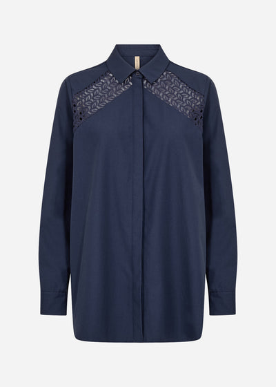 SC-NETTI 113 Shirt Donkerblauw