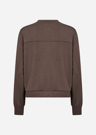 SC-BANU 225 Sweatshirt Donkerbruin