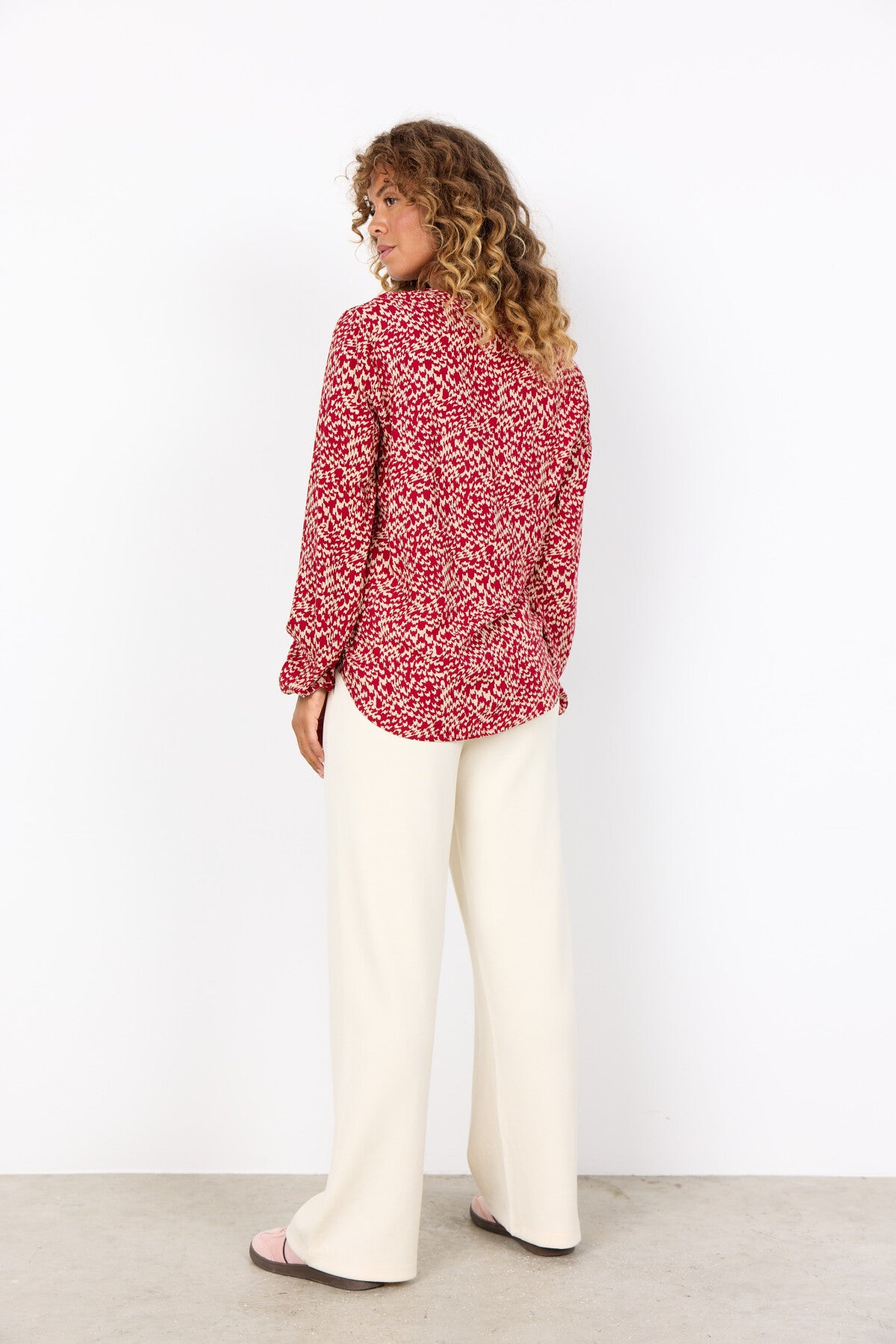 SC-VAN 1 Blouse Donkerrood