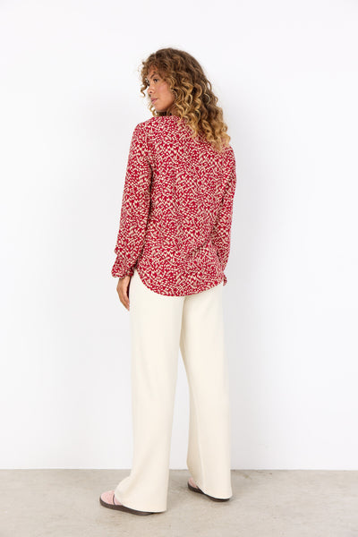 SC-VAN 1 Blouse Donkerrood
