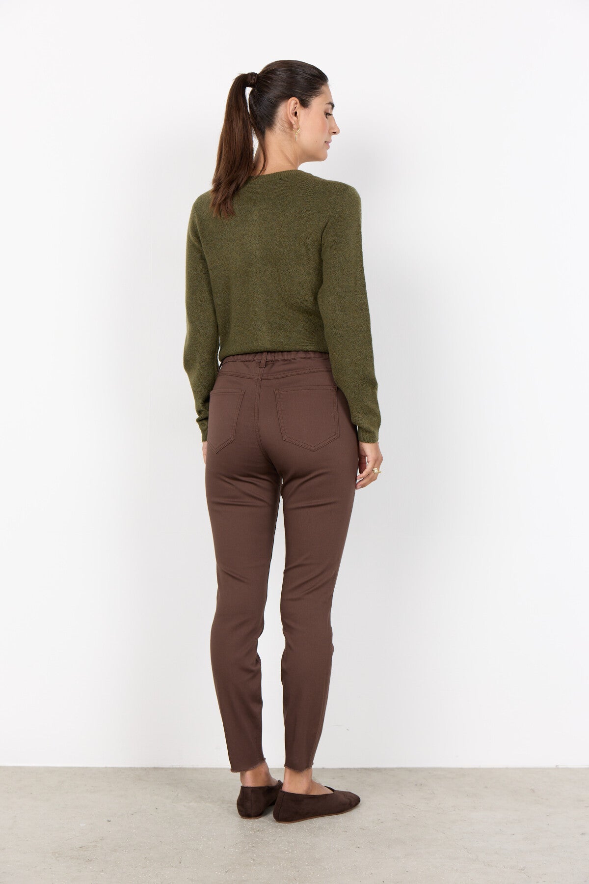 SC-NADIRA 1-B Broek Donkerbruin