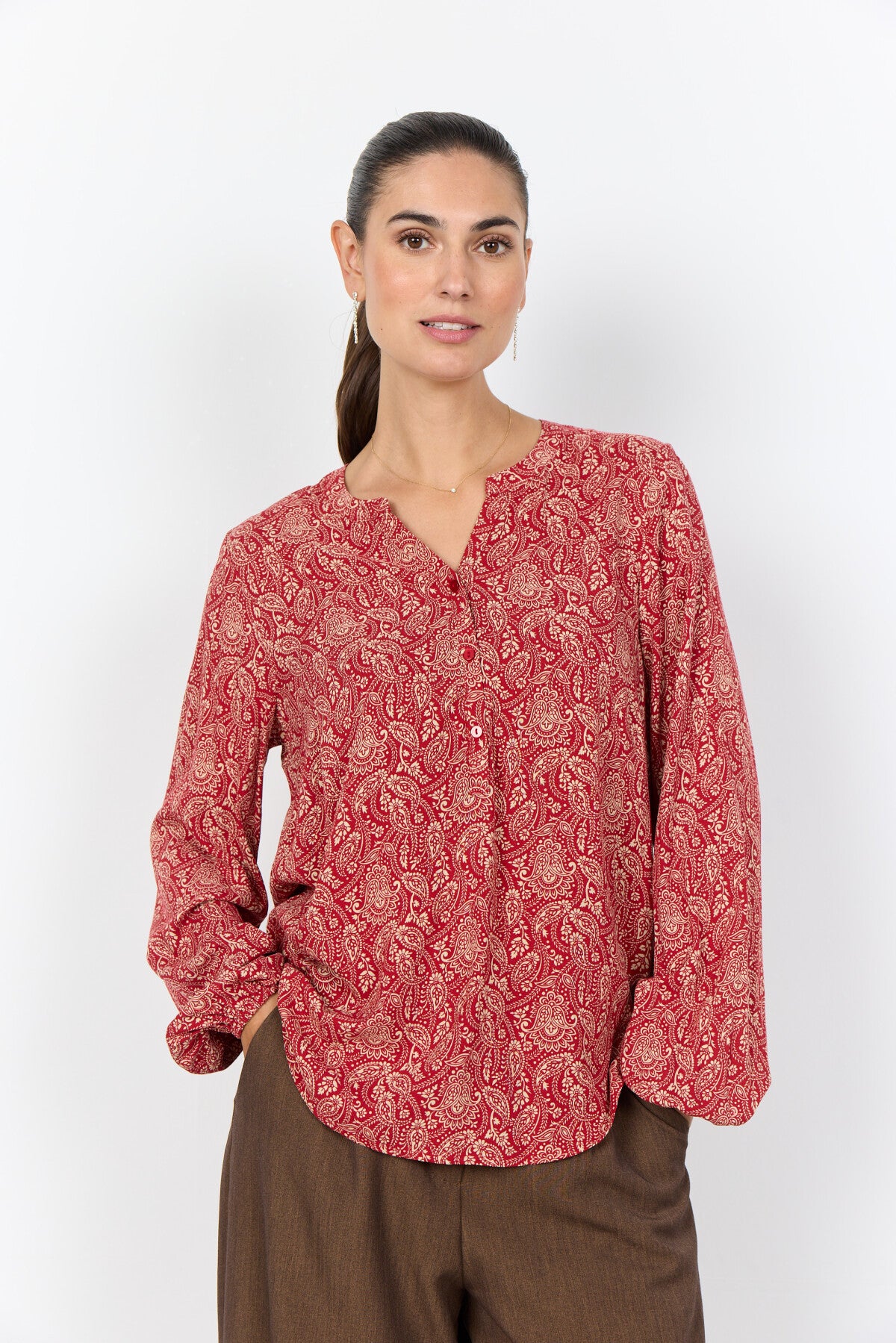 SC-ASTER 1 Blouse Rood