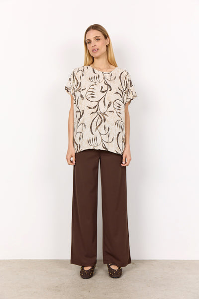 SC-SABIRA 1 Blouse Zand
