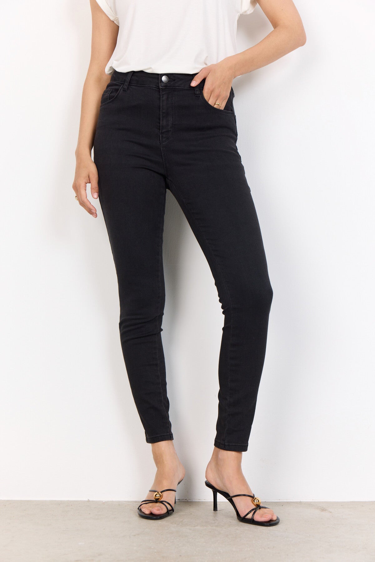 SC-KIMBERLY PATRIZIA 10-B Jeans Donkergrijs
