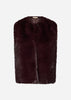 SC-NAIDA 3 Gilet Donkerrood