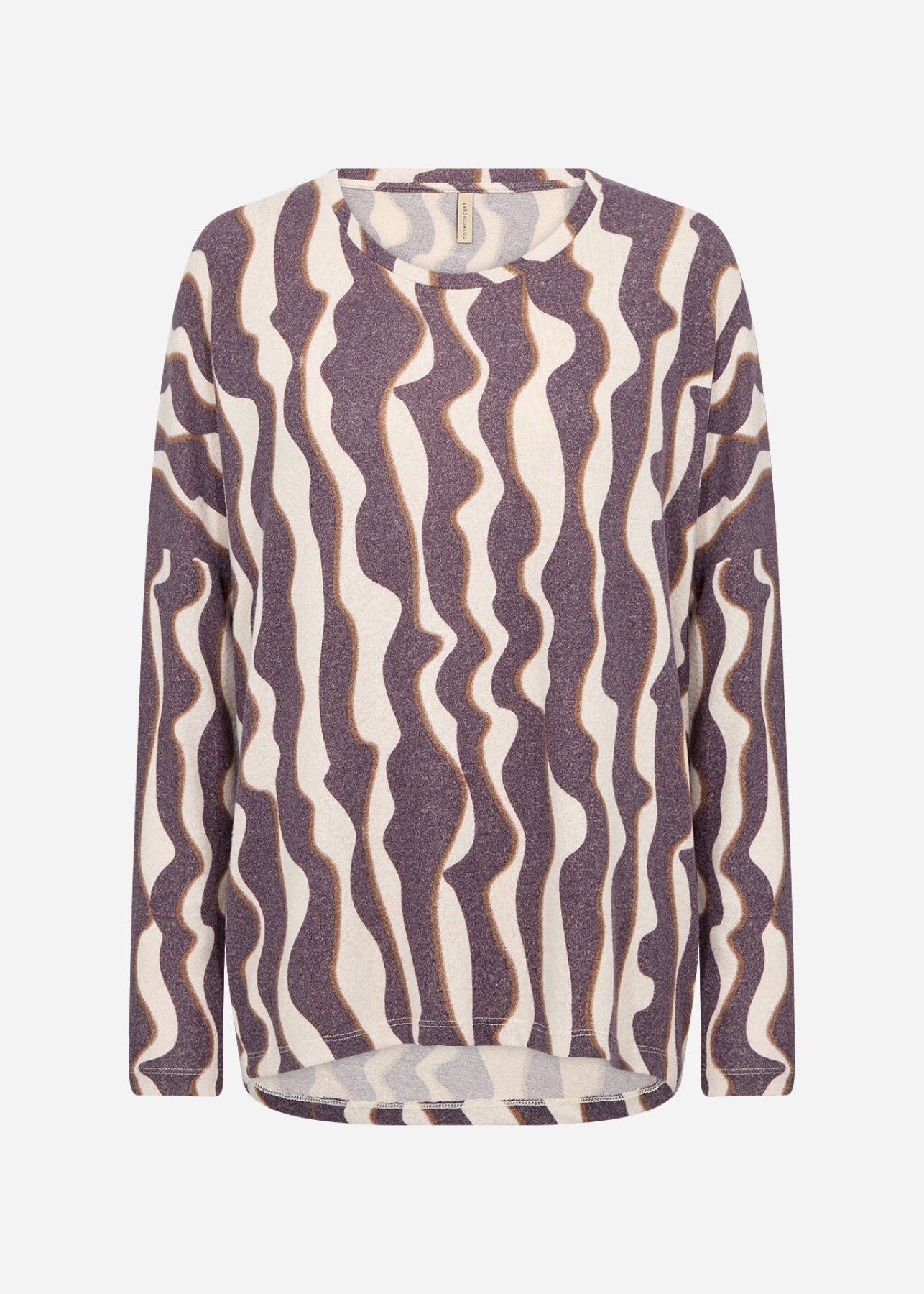SC-BIARA AOP 148 Blouse Paars