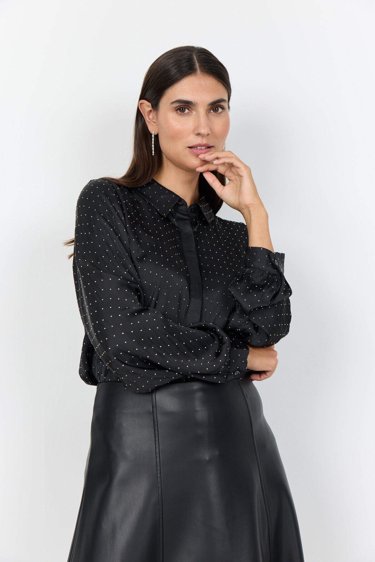 SC-ALAINE 2 Shirt Zwart