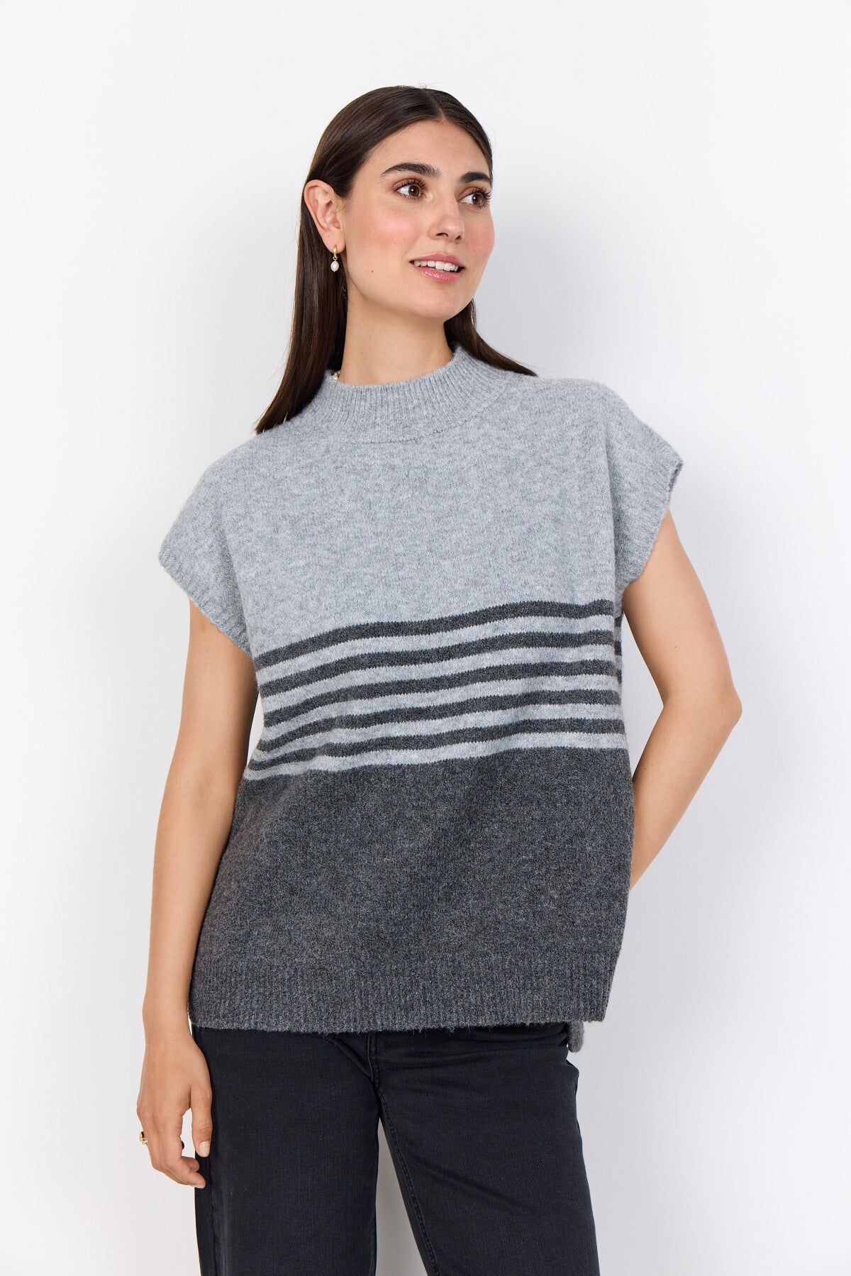 SC-SELVI 1 Gilet Grijs
