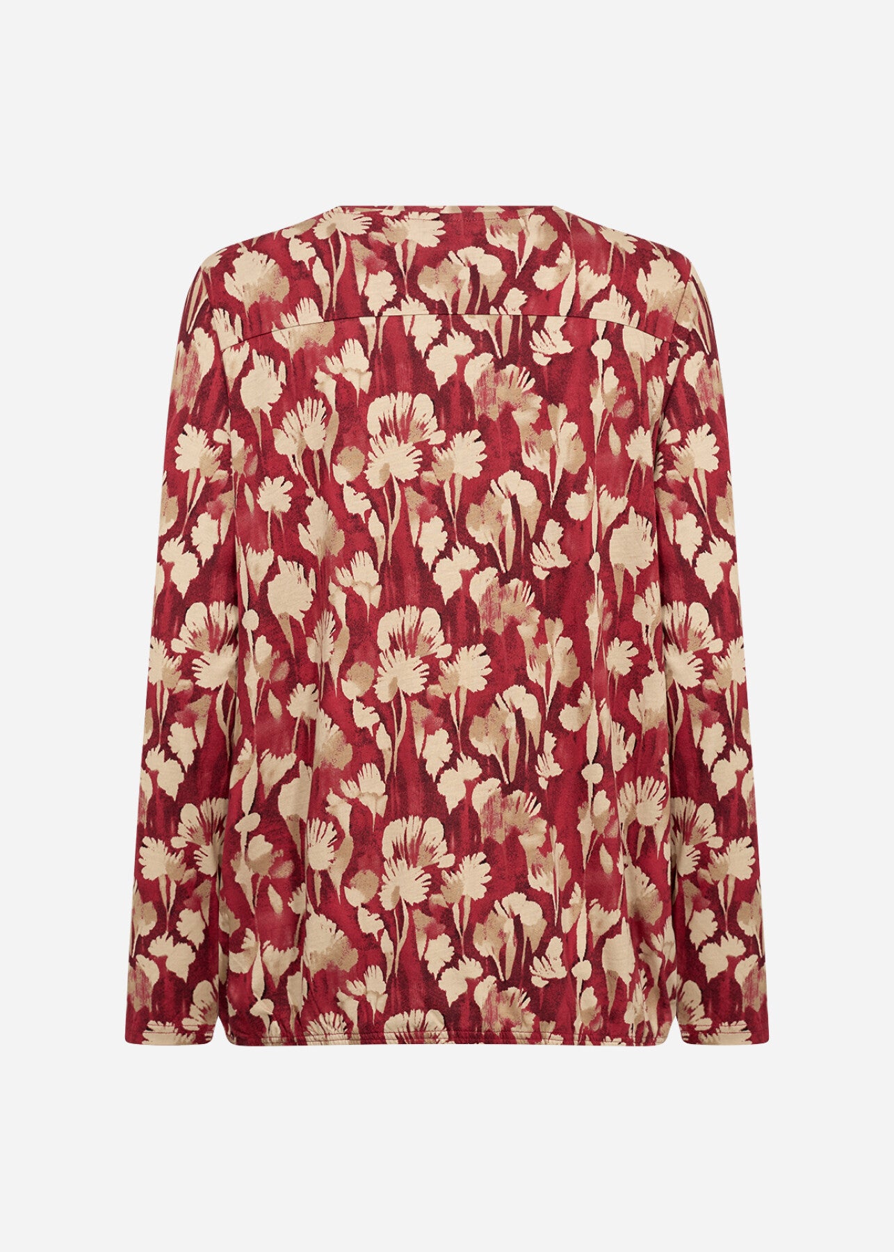 SC-FELICITY AOP 525 Blouse Rood