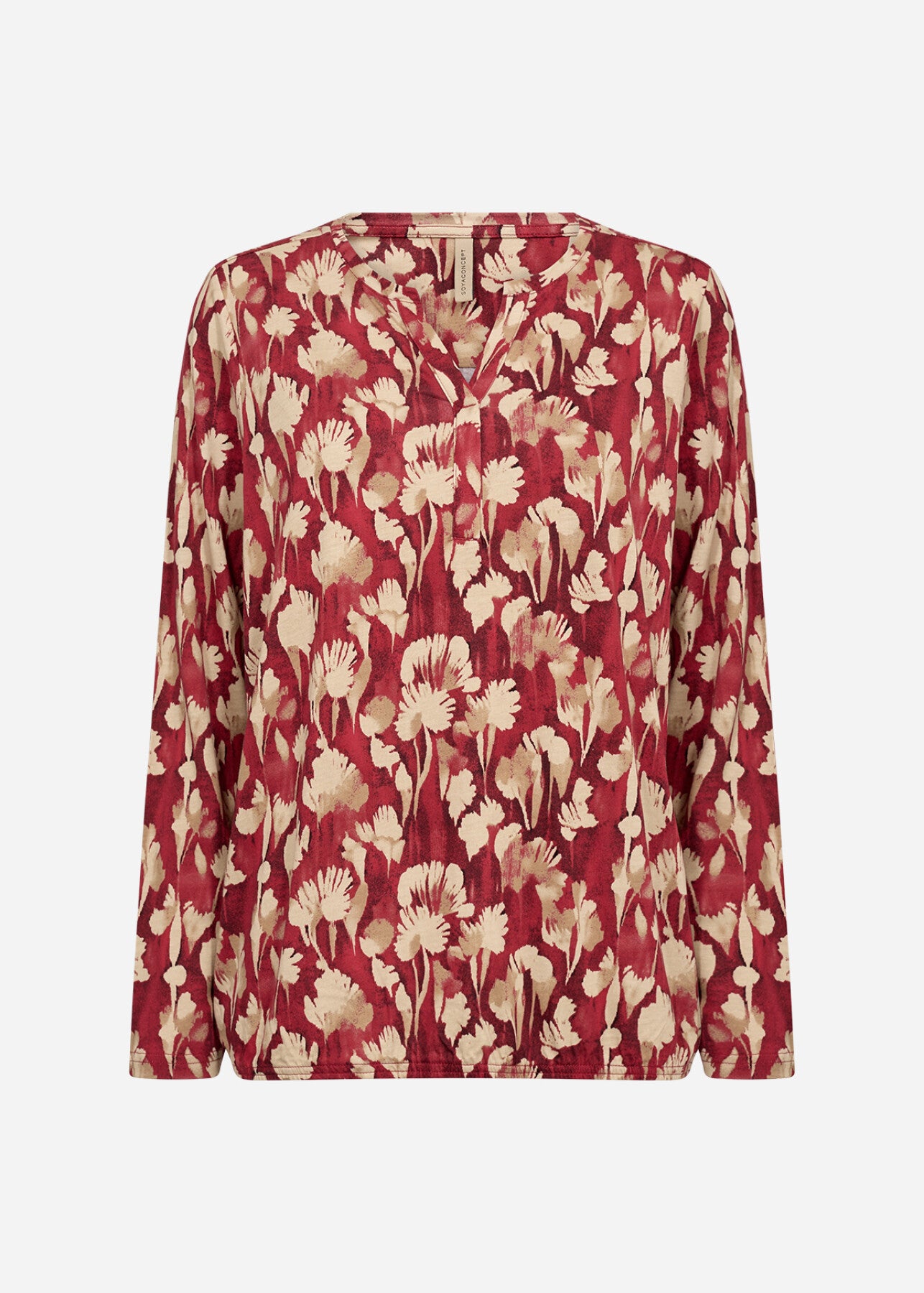 SC-FELICITY AOP 525 Blouse Rood