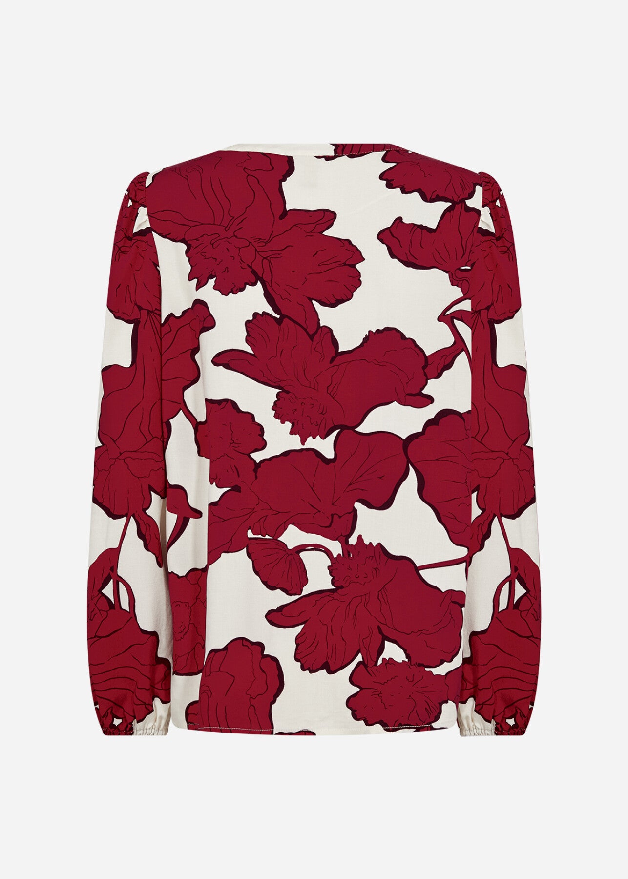 SC-VIGDIS 1 Shirt Donkerrood