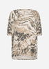SC-BIARA AOP 140 T-shirt Crème