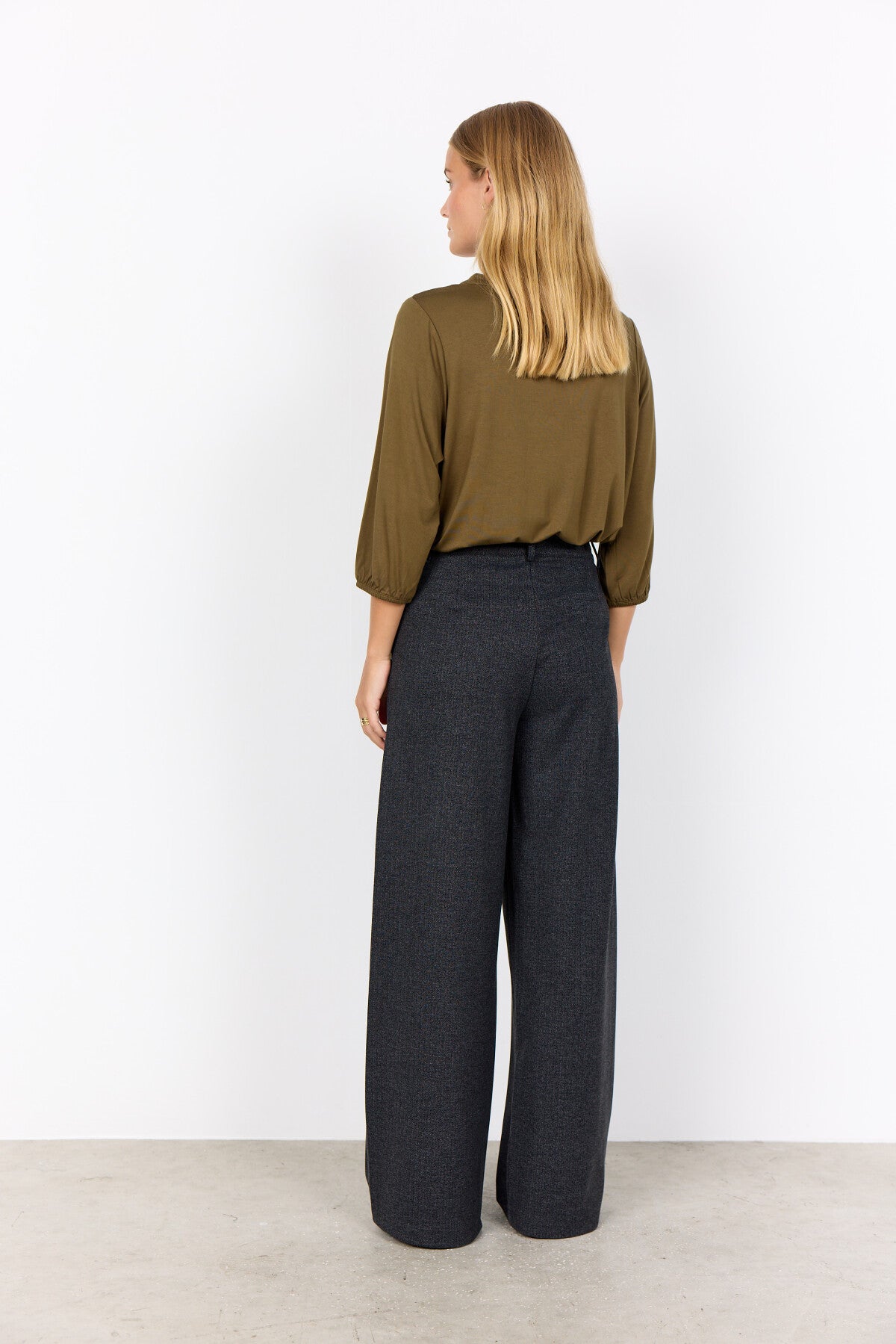 SC-MARICA 338 Blouse Donkergroen
