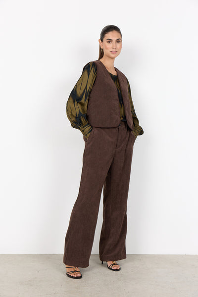 SC-BINDI 17 Vest Donkerbruin