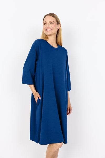 SC-BANU 155 Jurk Donkerblauw