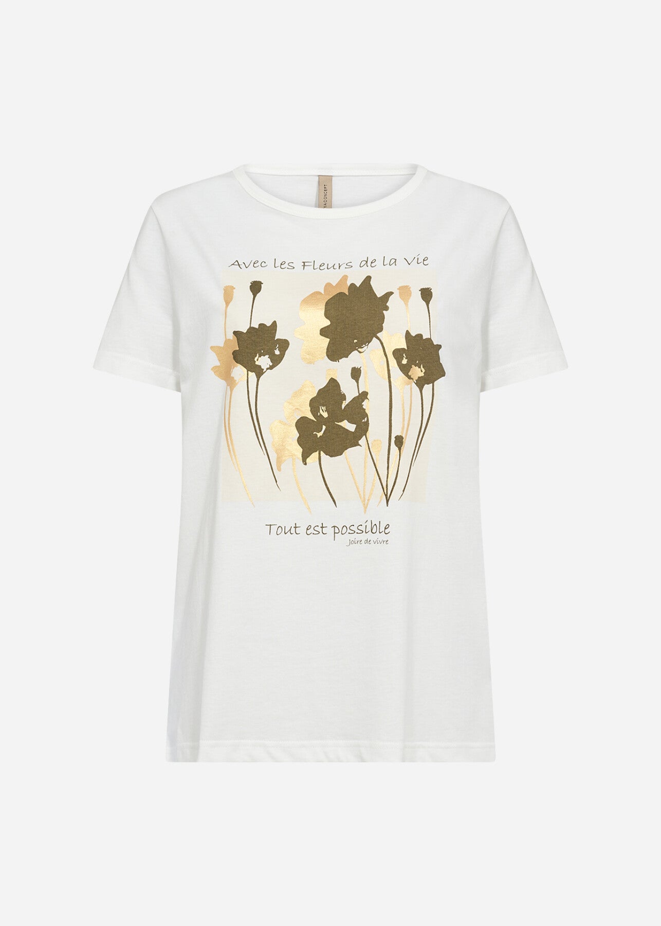 SC-DERBY FP 56 T-shirt Gebroken wit