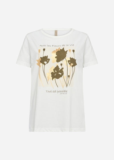 SC-DERBY FP 56 T-shirt Gebroken wit