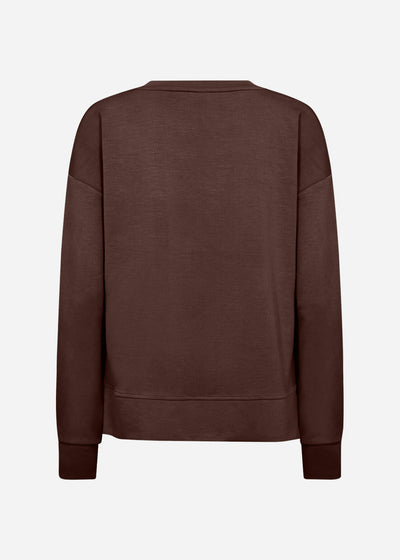 SC-BANU 164 Sweatshirt Donkerbruin
