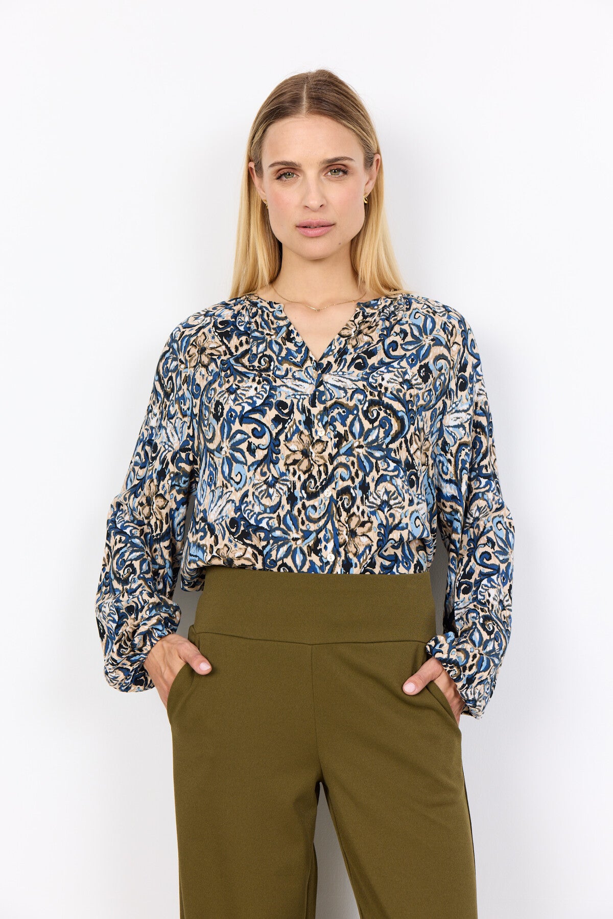 SC-VAVA 1 Shirt Donkerblauw