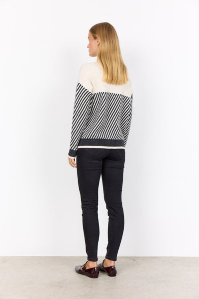 SC-NESSIE STRIPE 71 Trui Crème
