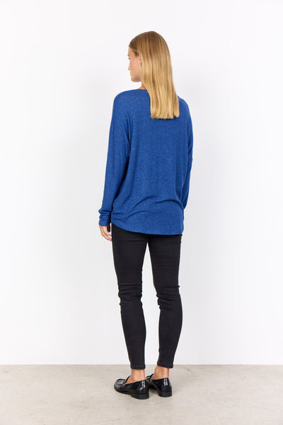 SC-BIARA 1 Blouse Donkerblauw