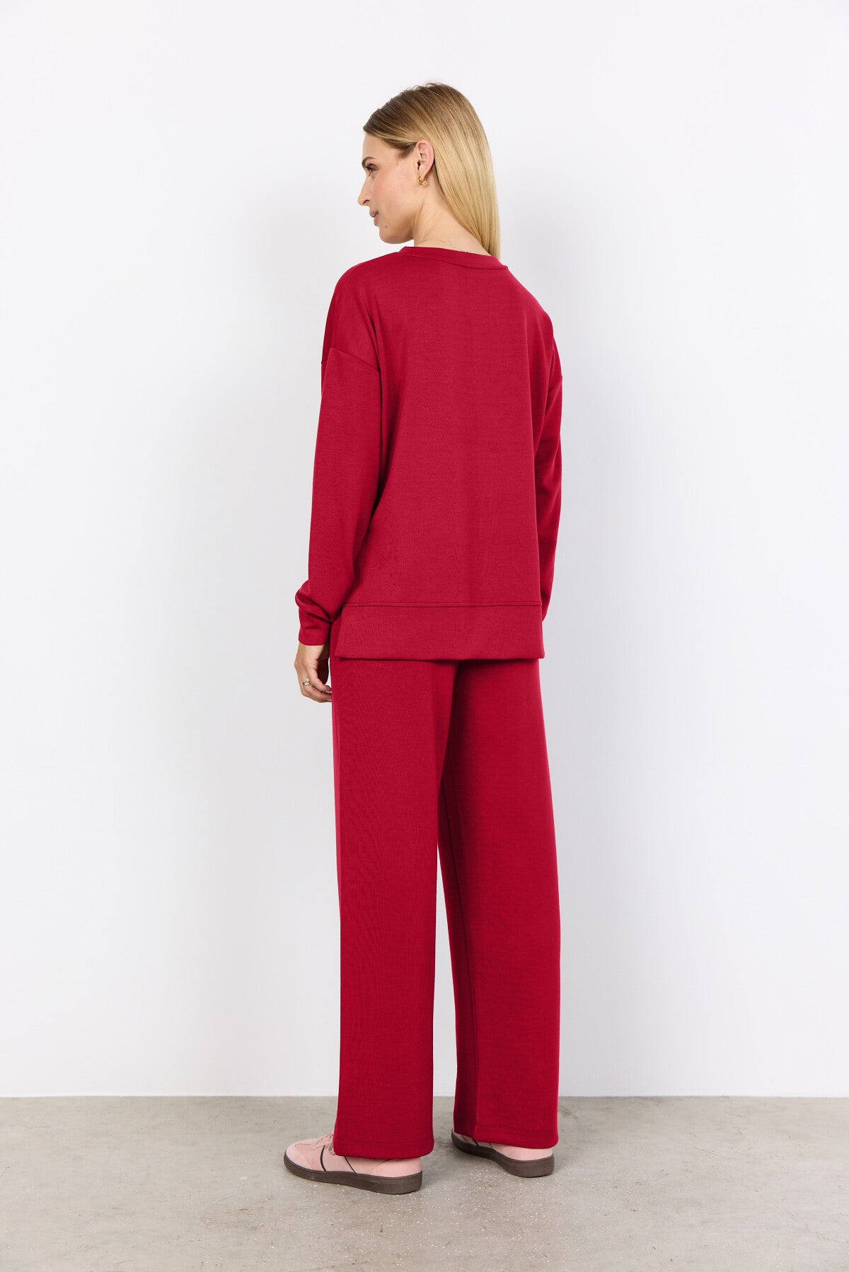SC-BANU 164 Sweatshirt Donkerrood