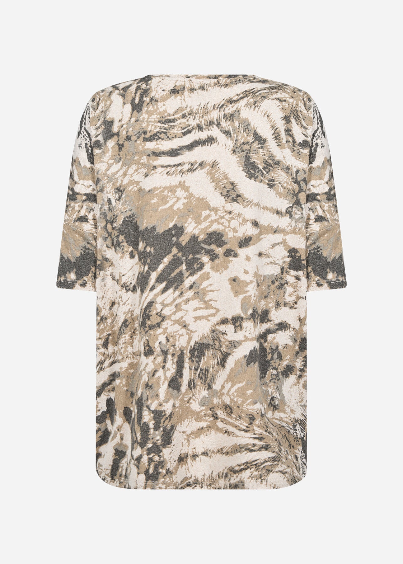 SC-BIARA AOP 140 T-shirt Crème
