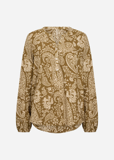 SC-VALGERDA 2 Blouse Donkergroen