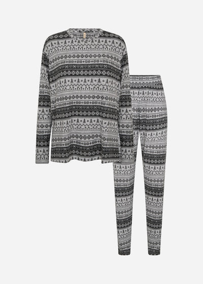 SC-BIARA AOP SET 149 Pyjama Grijs
