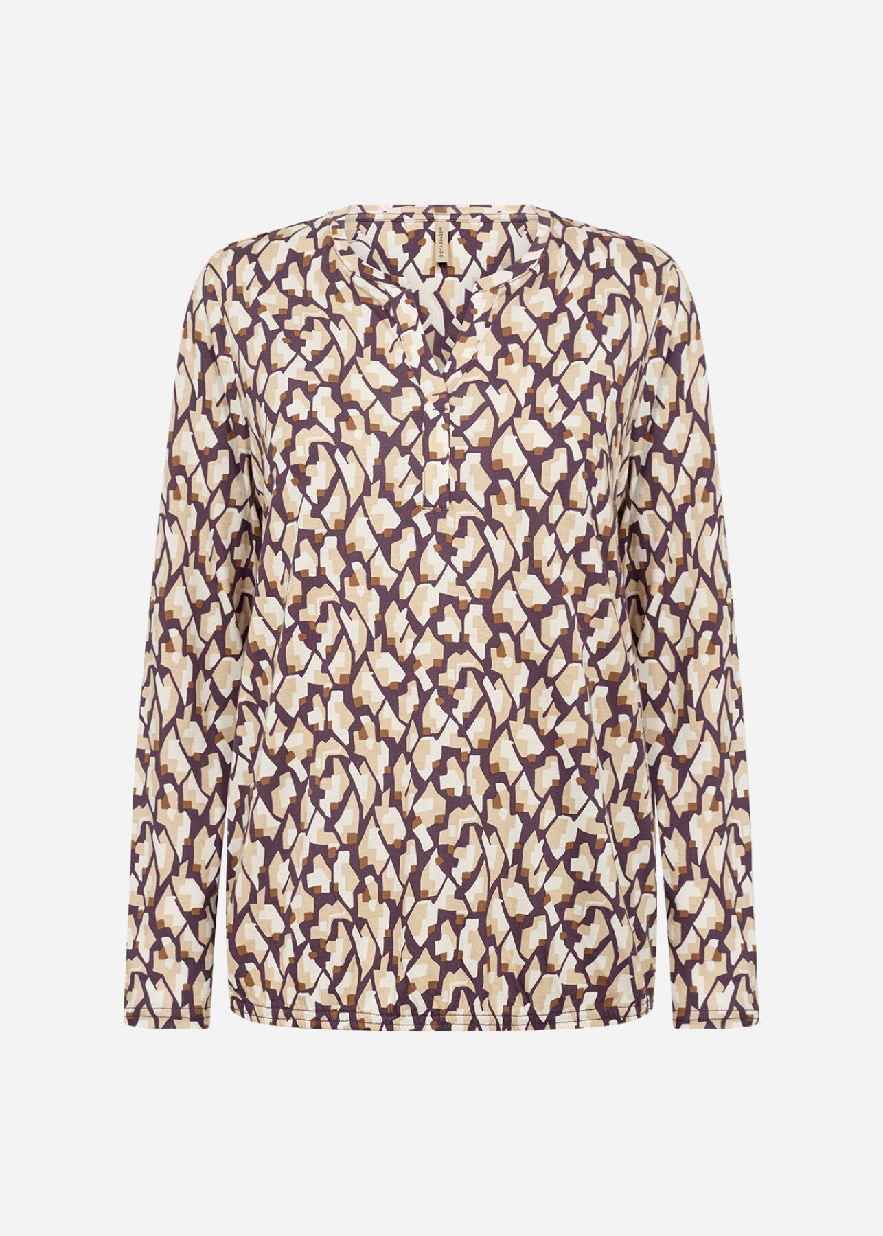 SC-FELICITY AOP 527 Blouse Paars