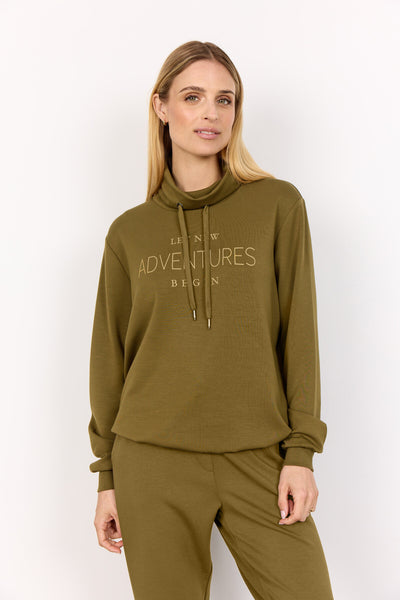 SC-BANU 248 Sweatshirt Olijf