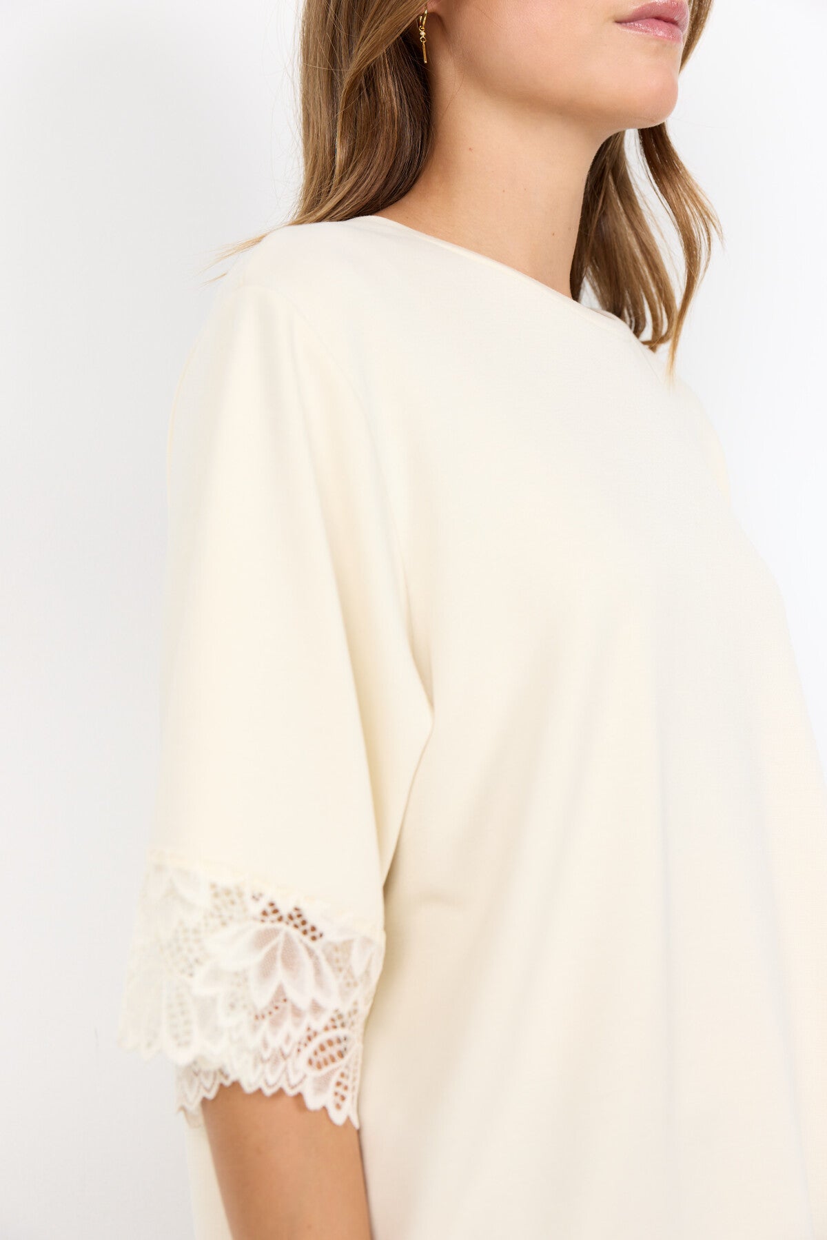 SC-BANU 266 T-shirt Crème