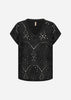 SC-LORAINE 11 T-shirt Zwart