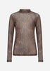 SC-ALDA AOP 60 T-shirt Donkere pruim