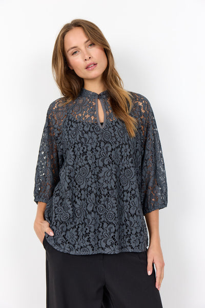 SC-NILLA 3 Blouse Donkergrijs