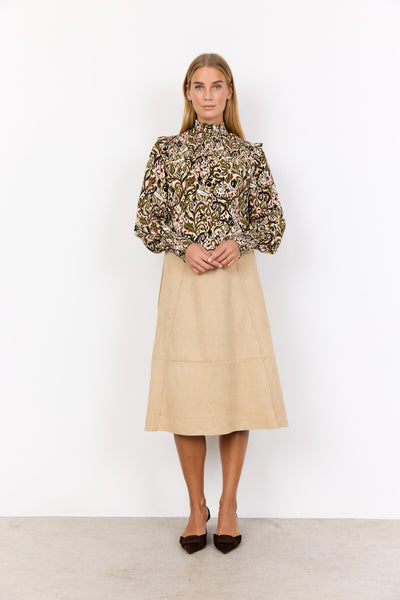 SC-VAVA 2 Blouse Donkergroen