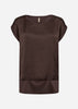 SC-THILDE 6 T-shirt Donkerbruin