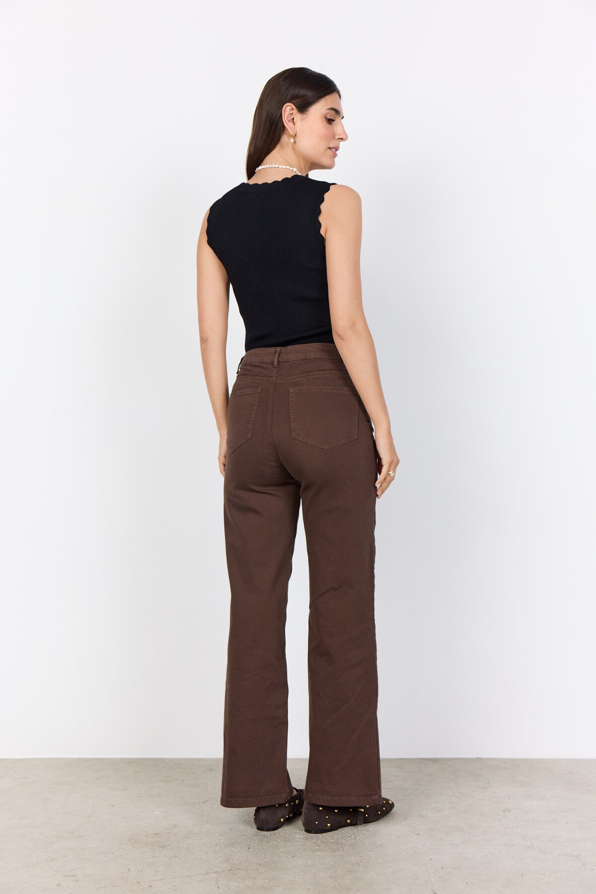 SC-ERNA 27-C Jeans Donkerbruin
