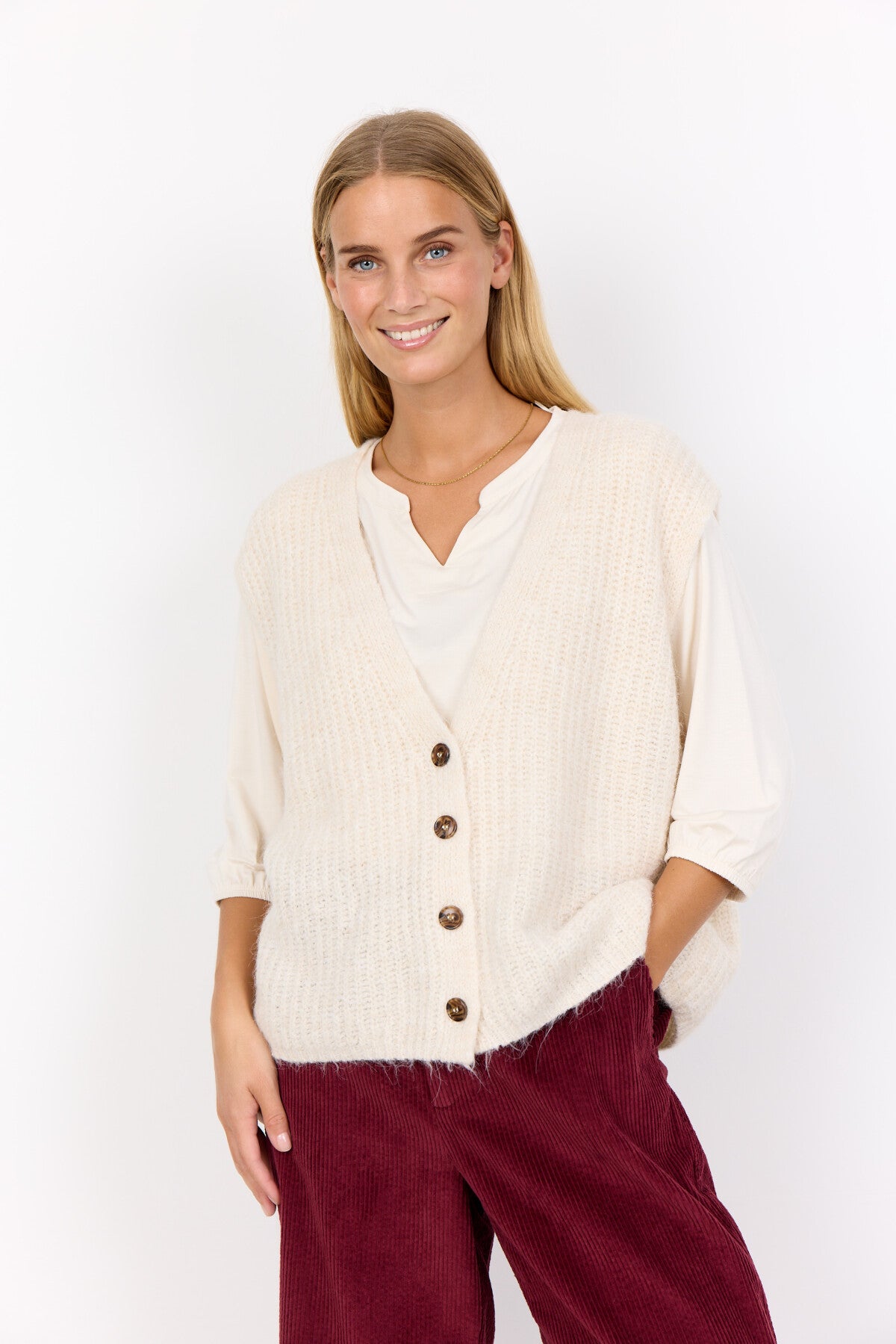 SC-TORINO 13 Vest Crème