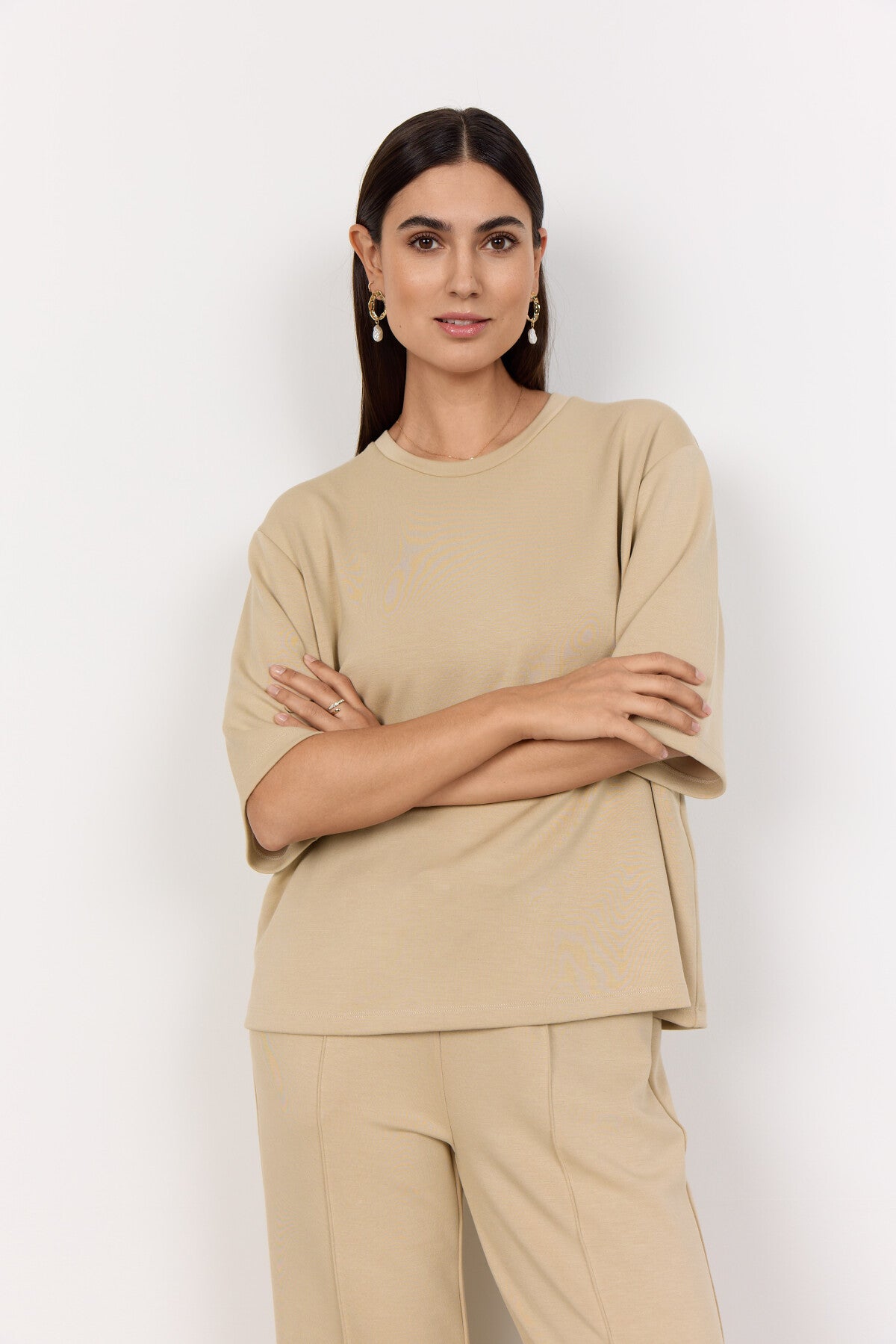 SC-BANU 231 T-shirt Zand