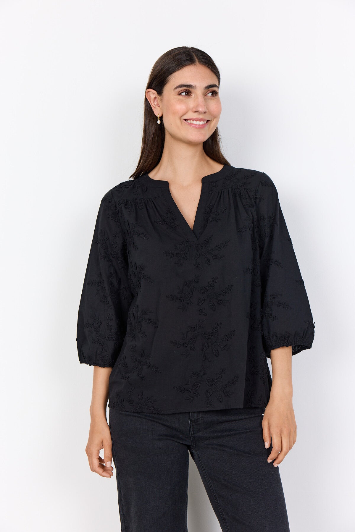 SC-SILVA 1 Blouse Zwart