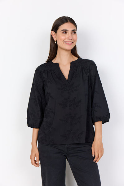 SC-SILVA 1 Blouse Zwart